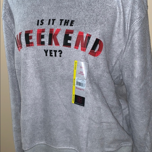 NWT fleece long sleeve shirt - Picture 2 of 3